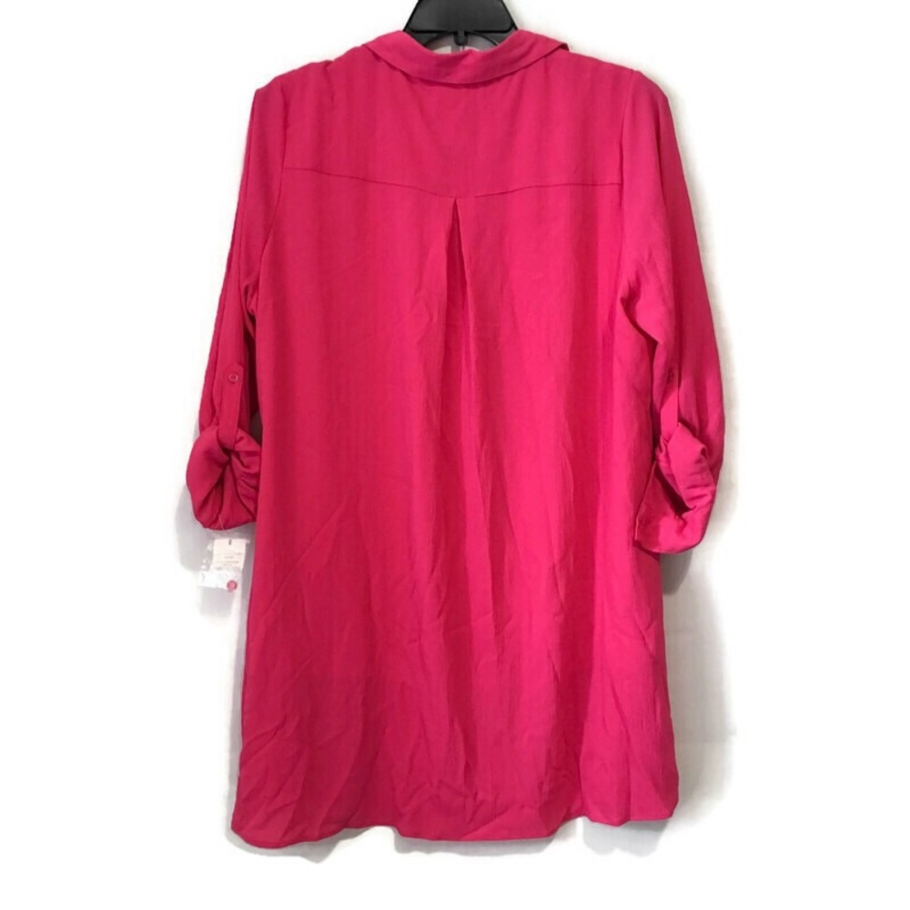 New Valerie Stevens double layered button tunic 1X. F - Picture 6 of 8